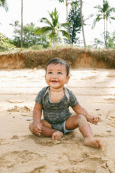 Torch ginger quilt onesie