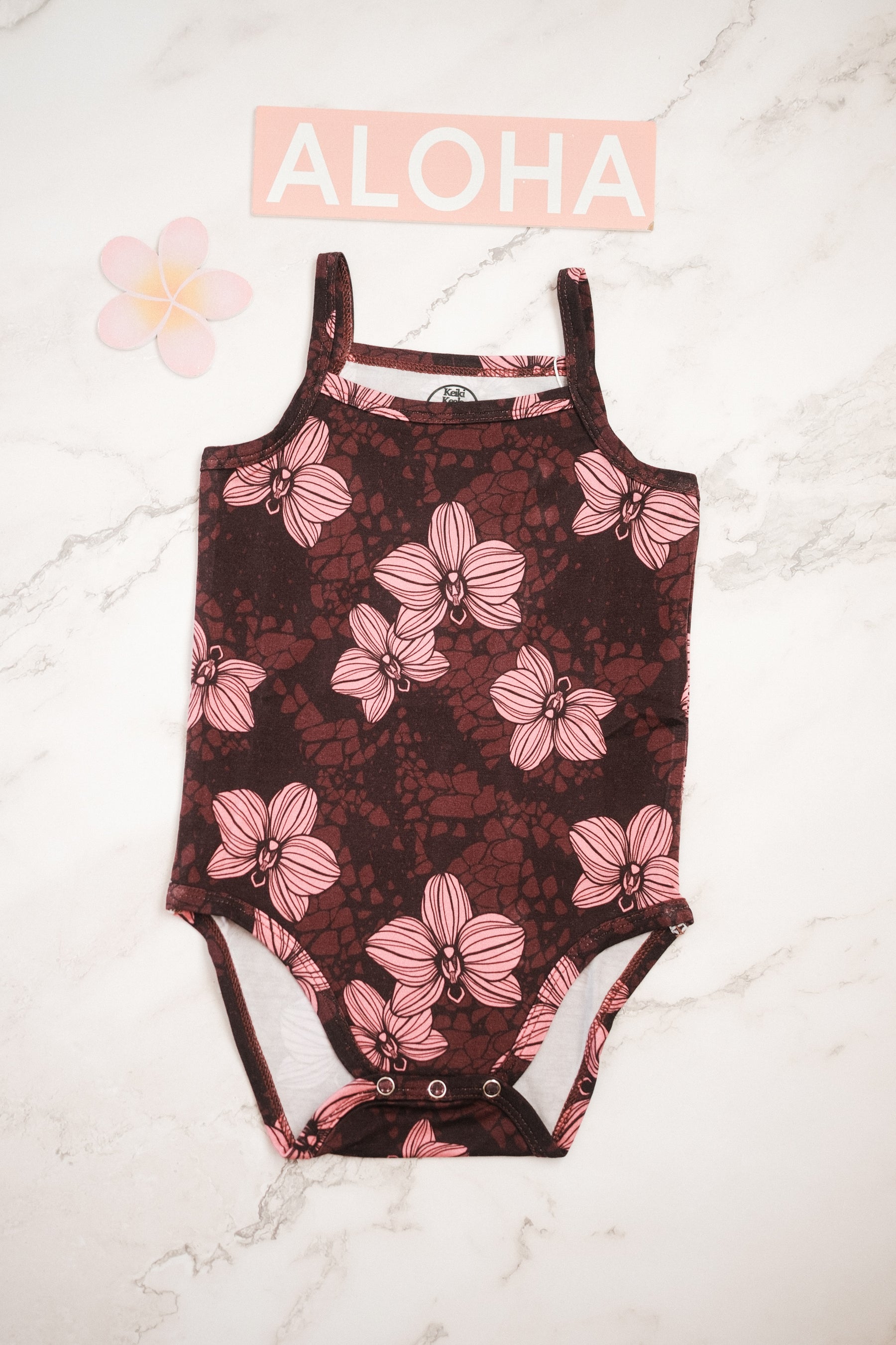 Pink Orchid romper