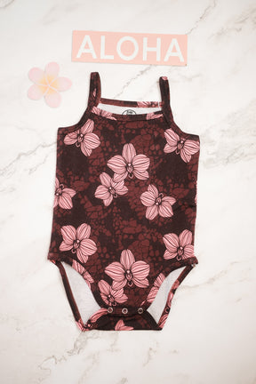 Pink Orchid romper