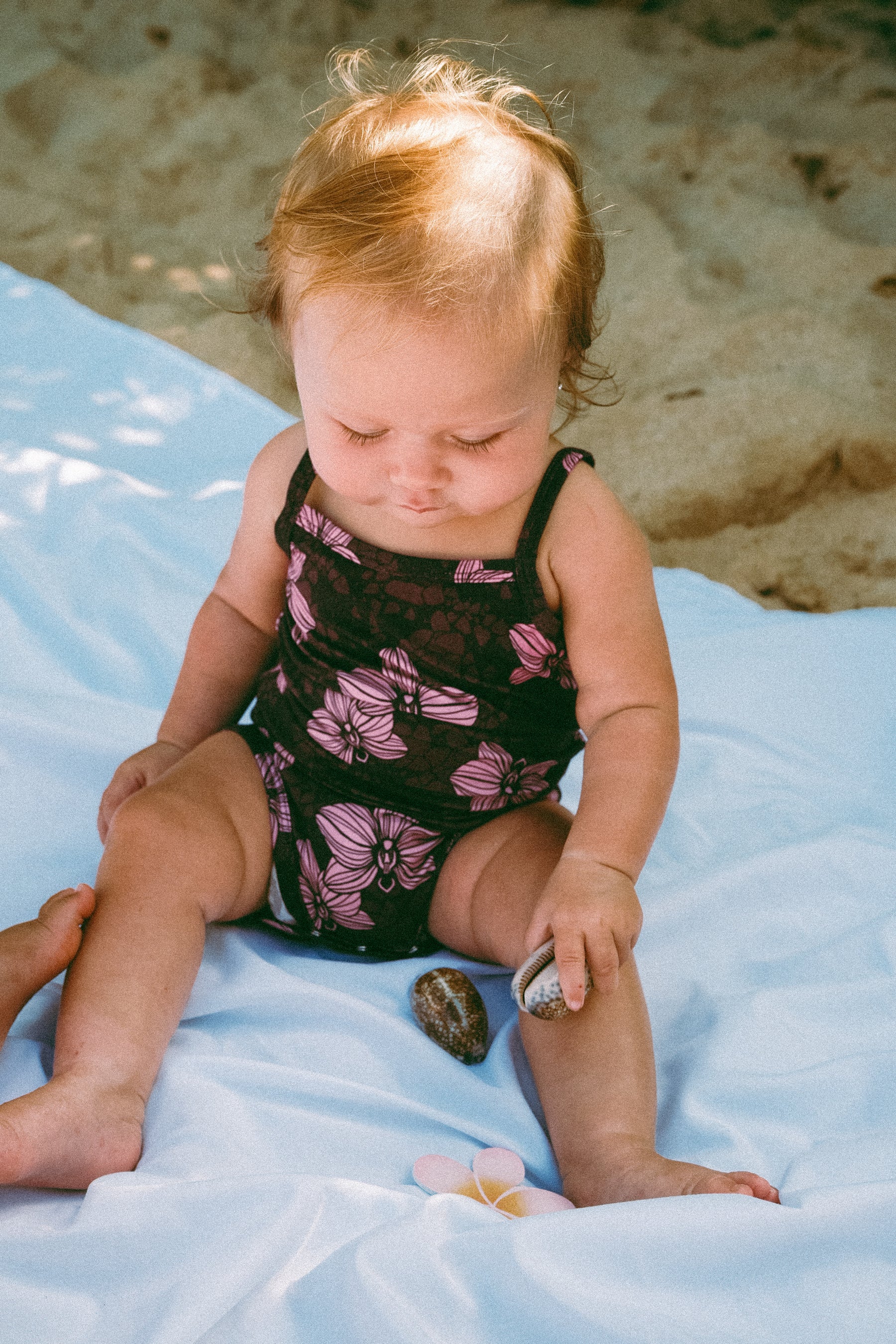 Pink Orchid romper