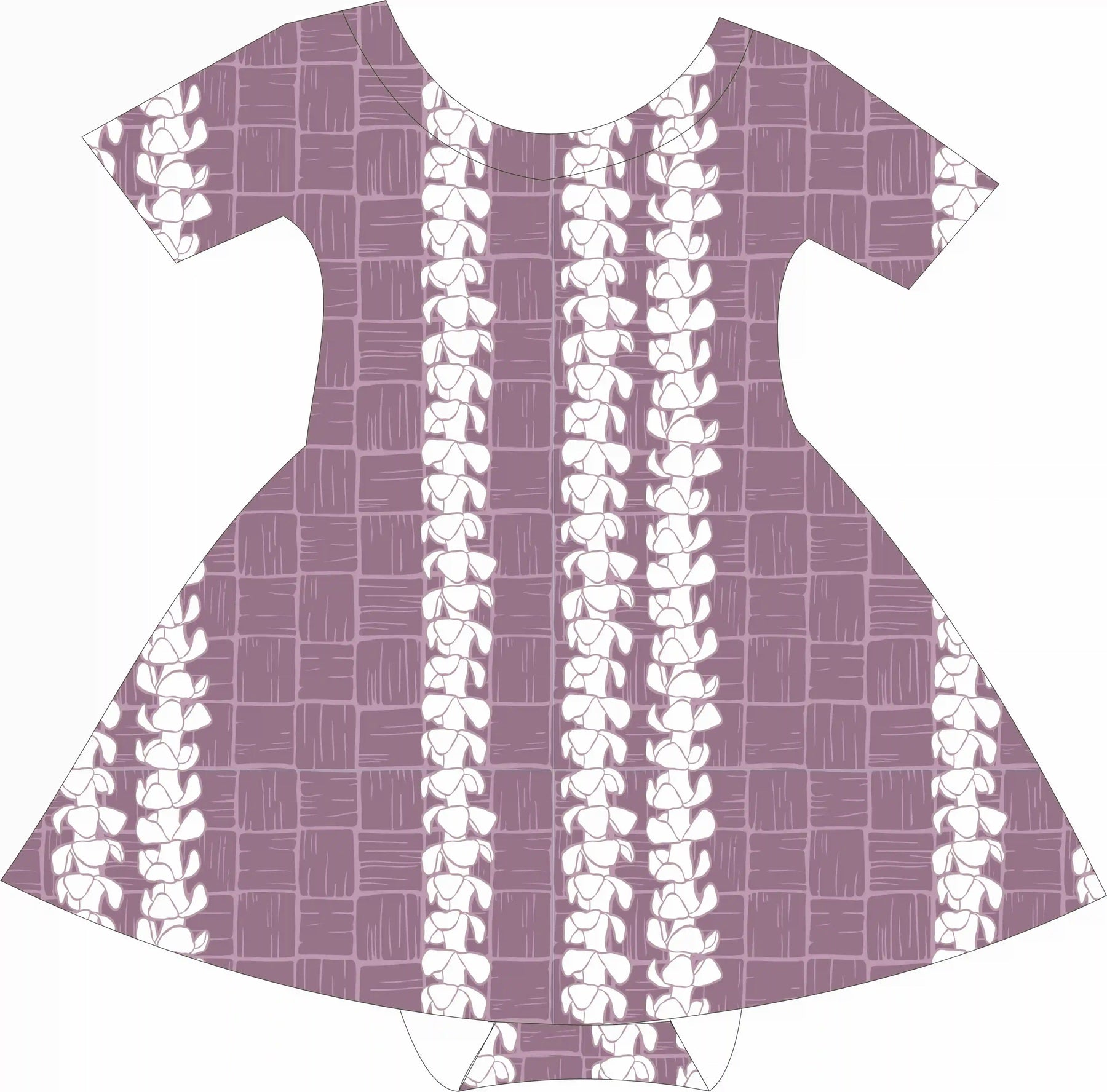 Puakenikeni lauhala Dress